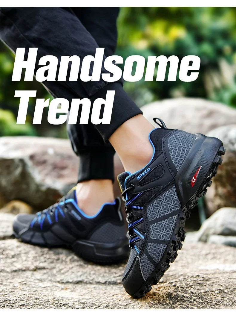 Scarpe Da Trekking Per Uomo Con Lacci Scarpe Da Montagna Per Escursionismo E Ciclismo Leggere E Resistenti
