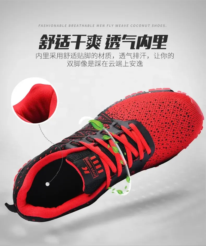 Scarpe Sportive Da Corsa Traspiranti In Mesh Con Suola Spessa Bianco Nero Coreane Per Giovani Passeggio Primavera Estate