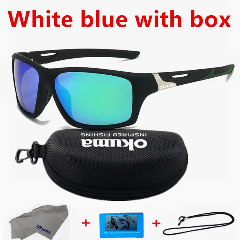 Occhiali Da Sole Polarizzati Da Pesca Okuma UV400 Per Ciclismo E Attività All Aperto Protezione Solare Antiriflesso