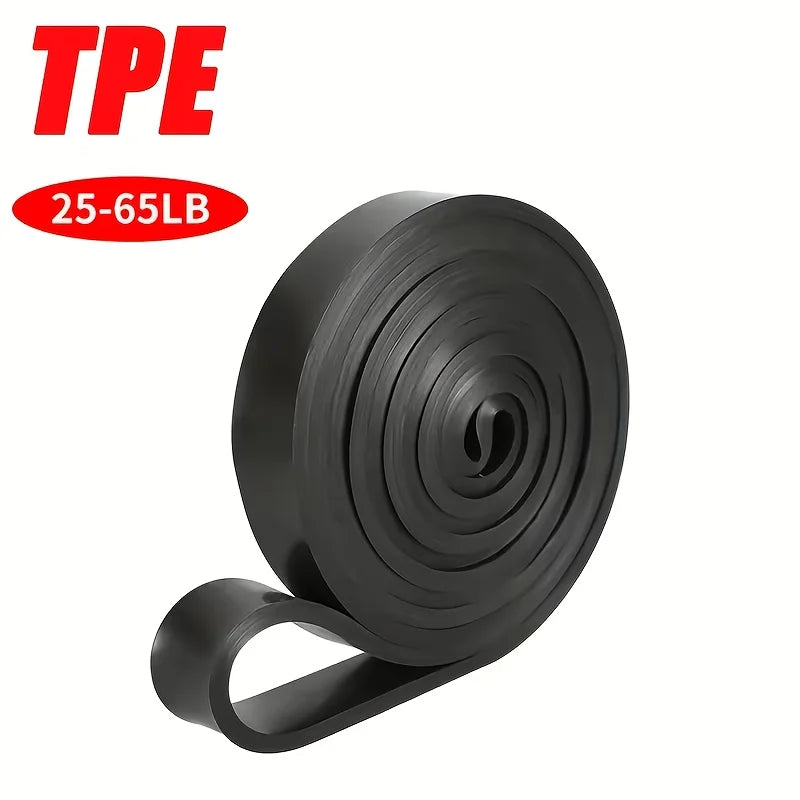 1 fascia per esercizi ad alta elasticità per carichi pesanti | Design impilabile, livelli di resistenza multipli per palestra domestica, pilates, ideale per principianti