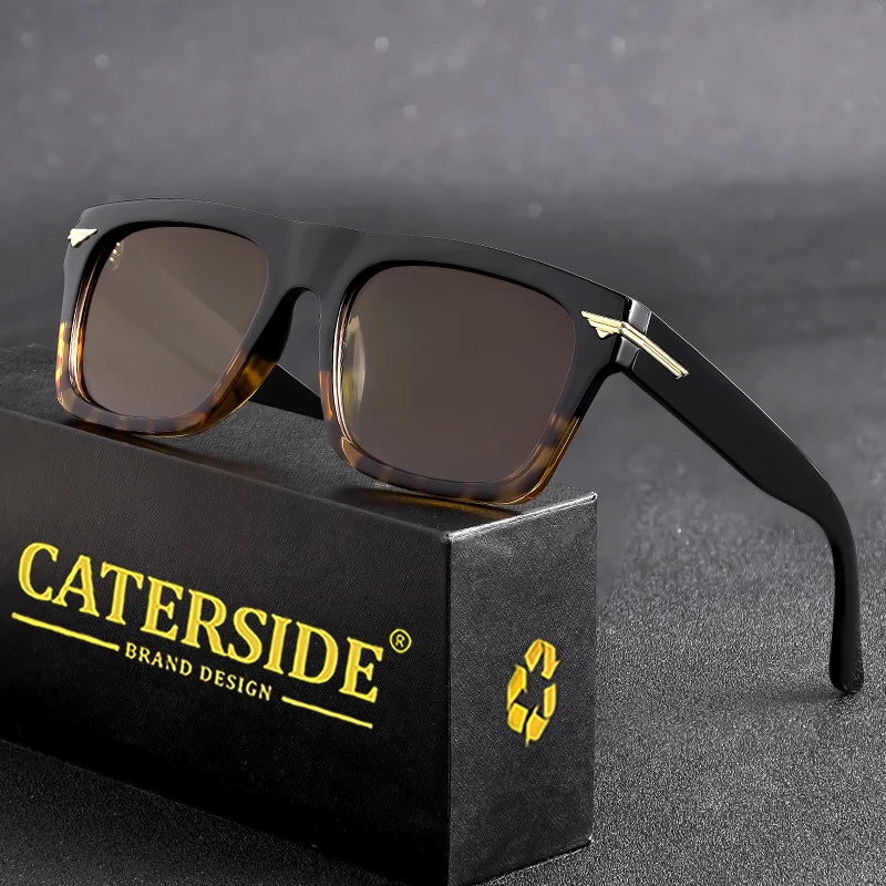 Occhiali Da Sole Quadrati TR90 Lusso Unisex Per Viaggi E Feste Design Classico Elegante