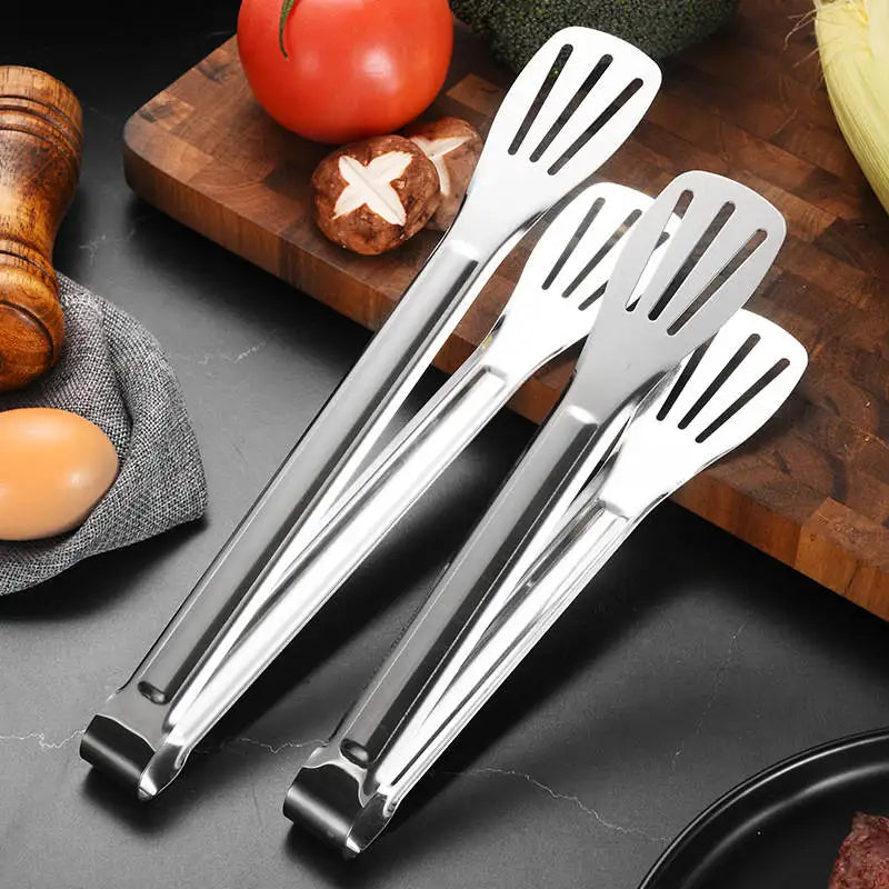 Pinze Per Alimenti In Acciaio Inossidabile Clip Pane Insalata Carne Griglia Barbecue Morsetto Per Buffet Accessori