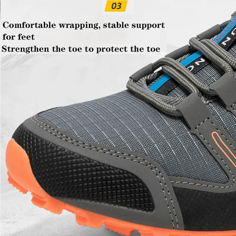 Scarpe Da Trekking Impermeabili Uomo Traspiranti Da Esterni Viaggio Allenamento Tattiche Ciclismo Senza Serratura