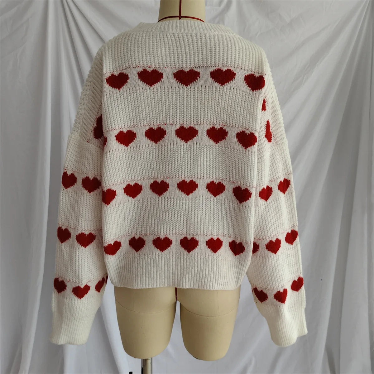 Maglioni Lavorati A Maglia Per Donne In Due Colori Jacquard Collo Rotondo Pullover Trend 2026 Nuovi