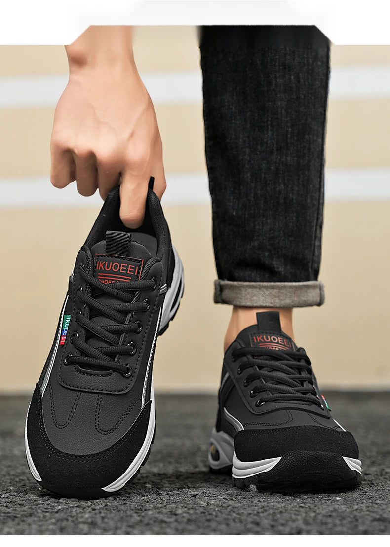 Scarpe Sportive Da Uomo Leggere Traspiranti Antiscivolo In Pelle Scamosciata Eleganti Da Indossare Giorno All Aperto