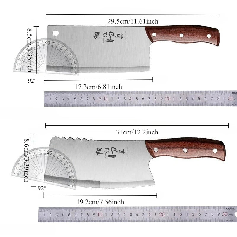 Coltello Da Cucina Multiuso In Acciaio Inossidabile Ultra Affilato Per Uso Domestico Affettare E Tagliare Carne