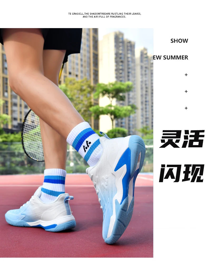 Scarpe Da Uomo Multisport Alte Prestazioni Resistente All Usura Per Tennis Badminton Ping Pong Pallavolo