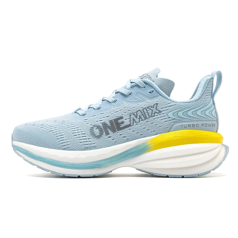 Onemix Sneakers Ad Alto Rimbalzo Uomo Traspiranti Allenamento Resistente All Usura Scarpe Da Corsa