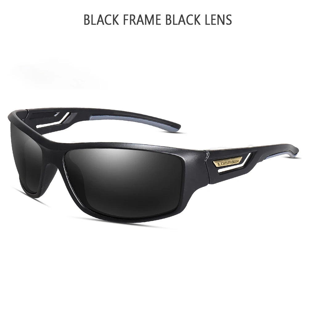LOISRUBY Occhiali Da Sole Polarizzati Da Pesca Uomo Camouflage Guida Sport All Aperto Ciclismo E Corsa UV400 Attrezzatura