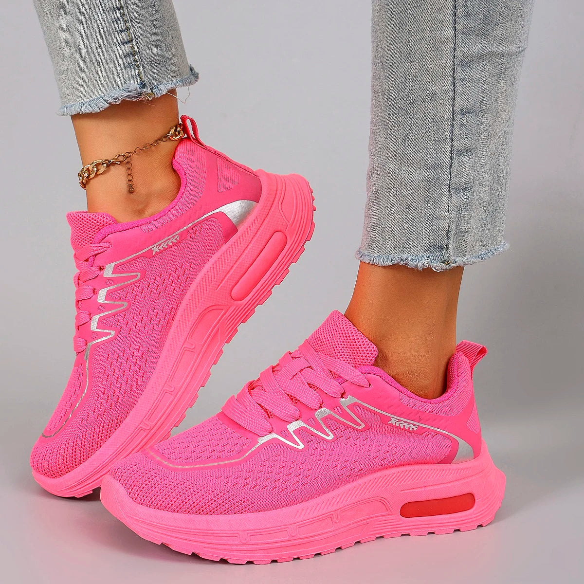 Scarpe Basse Da Donna In Mesh Traspirante Per Estate Scarpe Da Ginnastica Casual Spedizione Gratuita