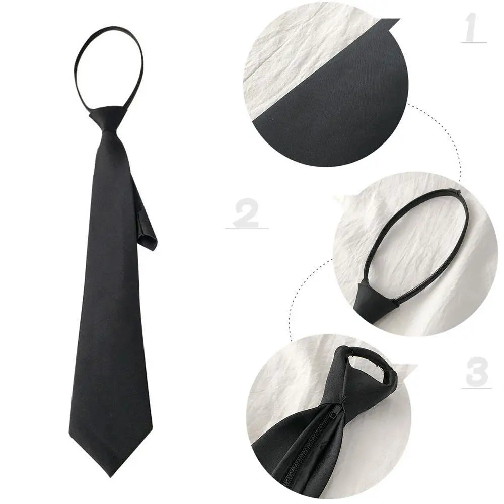 Cravatta Unisex Sottile Liscia E Setosa Stile Retrò Papillon Coreano Elegante Per Studenti Alla Moda