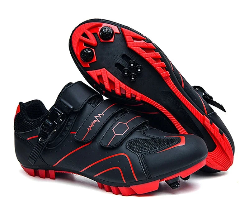 Scarpe Da Ciclismo MTB Da Uomo Traspiranti Antiscivolo Con Tacchetti Sportivi Professionali