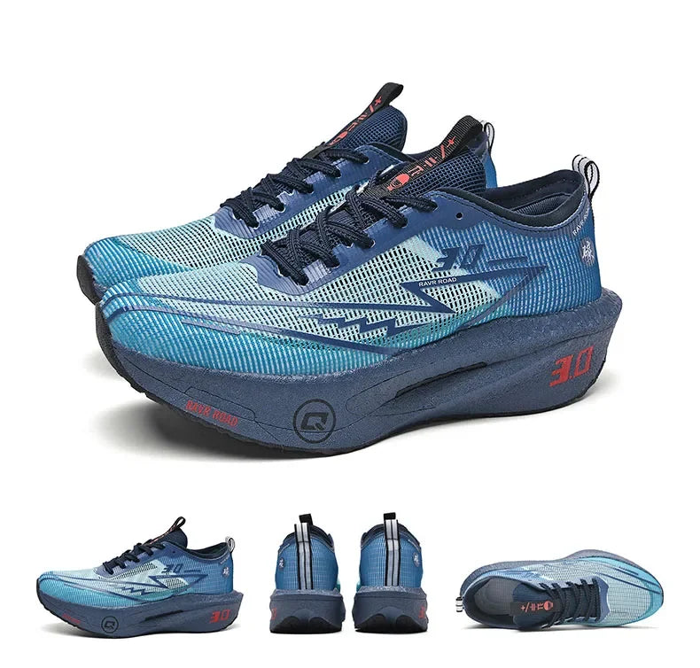 Scarpe Da Ginnastica In Carbonio Con Bordo Antiscivolo Ammortizzate Per Corsa Tennis Casual Per Uomo E Donne