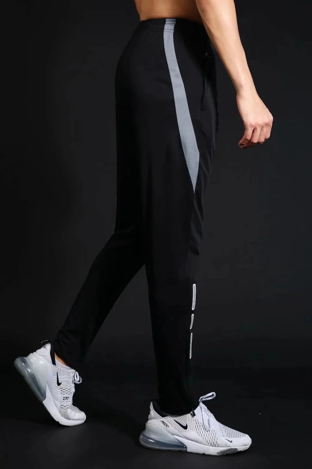 Pantaloni Da Corsa Uomo Abbigliamento Sportivo Pantaloni Da Jogging Elastici Per Palestra Asciugatura Rapida Allenamento