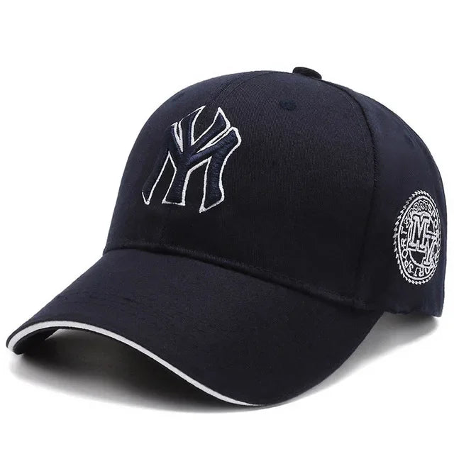 Berretto Da Baseball Unisex Ricamo Lettera Cappello Hip Hop Regolabile Esterno Protezione Solare Primavera Autunno