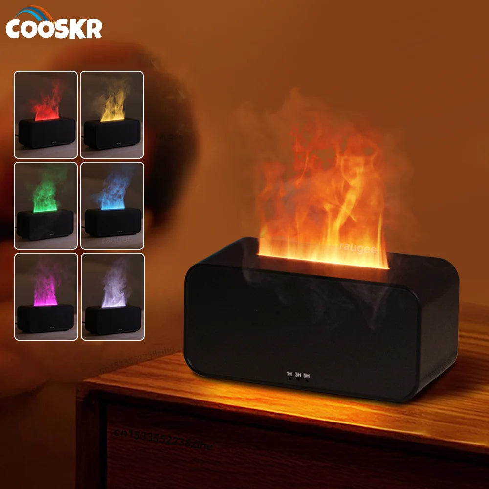 Umidificatore Aroma Diffusore Oli Essenziali Mini Domestico Aromaterapia Luce Notturna Per Camera