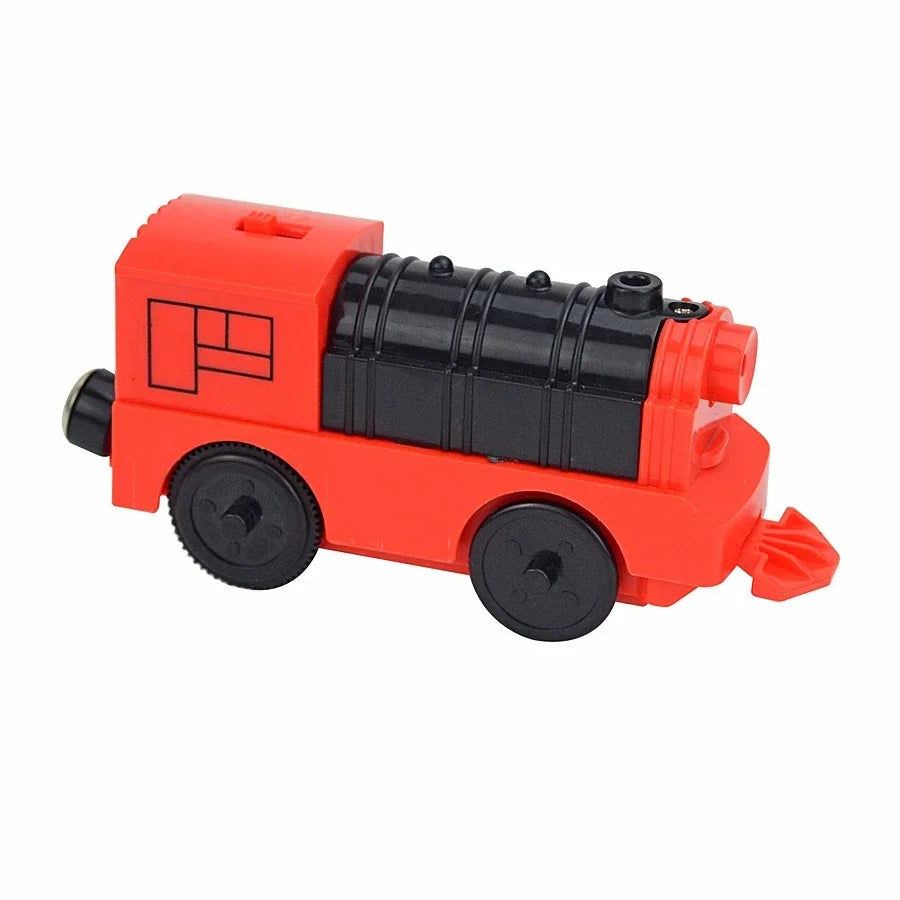 Locomotiva In Legno Magnetica Per Bambini Giocattolo Treno Con Pista Ferrovia Educativa