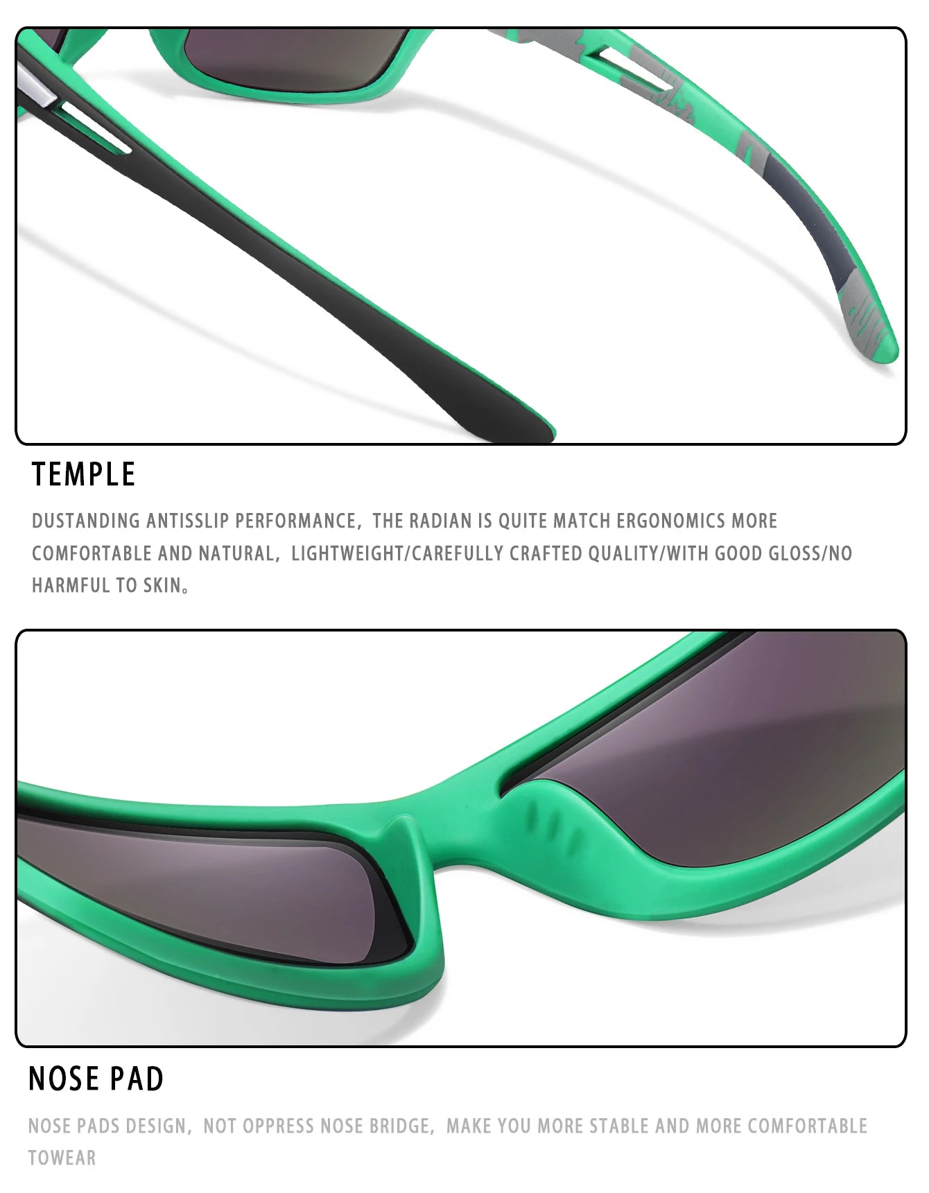 Occhiali Da Sole Polarizzati Da Pesca Per Uomo E Donna Antiriflesso UV400 TAC Lens Per Ciclismo E Escursionismo