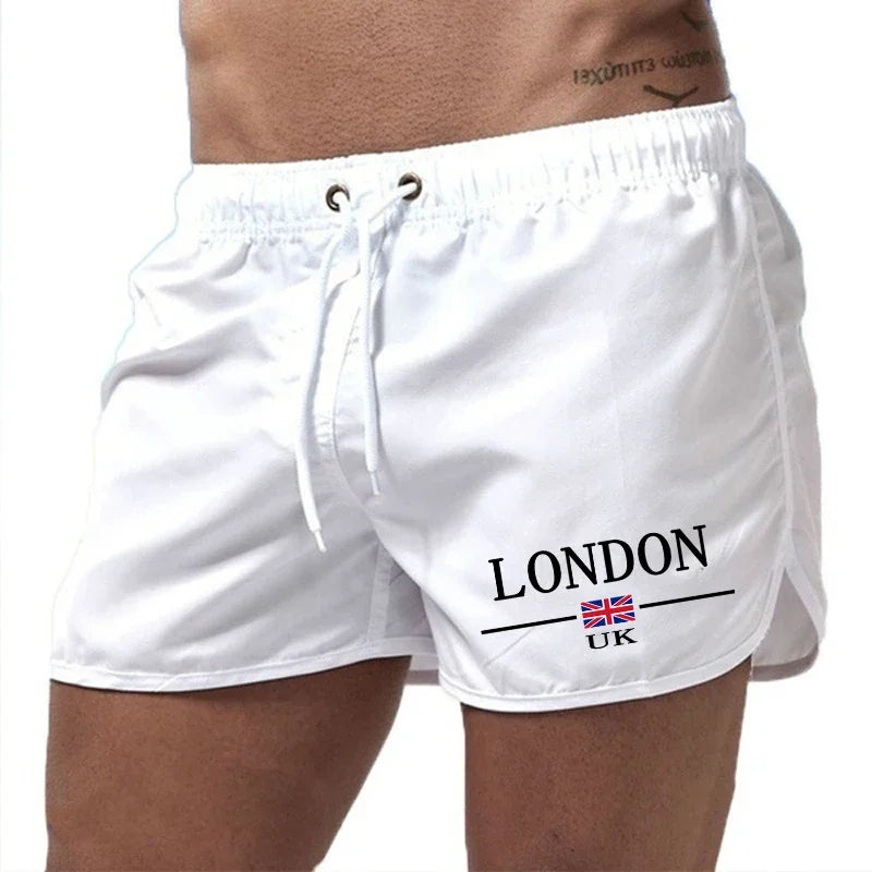 Pantaloncini Da Nuoto Uomo Ad Asciugatura Rapida Costume Da Bagno Estivo Traspiranti Con Coulisse Per Surf E Palestra