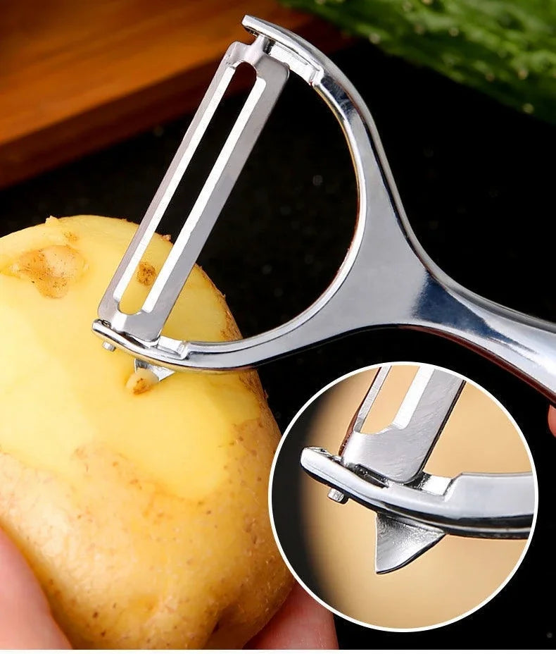 Pelapatate In Acciaio Inossidabile Multifunzionale Grattugia Per Carote Utensili Da Cucina Accessori