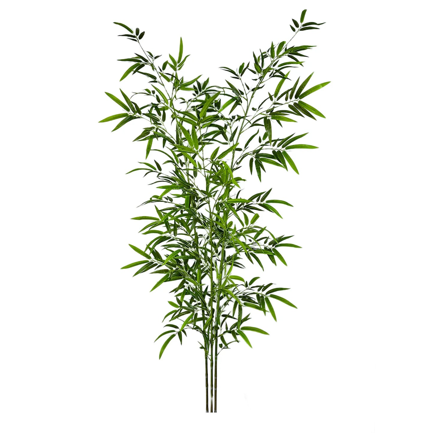 Bambù Artificiale In PVC Verde Altezza Regolabile Da 130 A 210 Cm Per Giardino E Hotel Decorazione