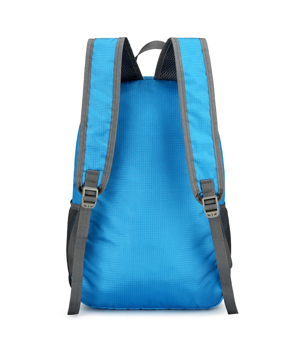 Zaino Pieghevole Da 23 Litri Ultraleggero Esterno Zaino Da Trekking Daypack Capienza Elevata Tessuto Idrorepellente