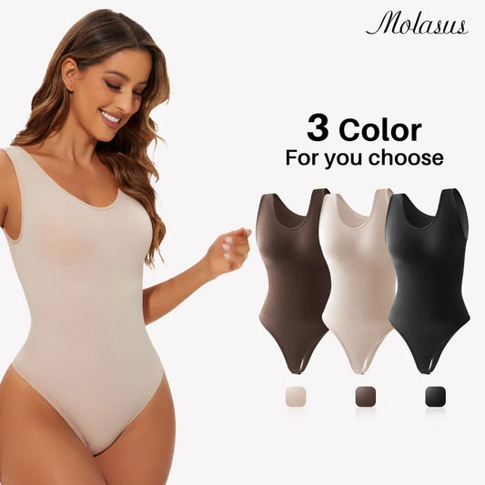 Body modellante senza cuciture per donna Body Shaper Perizoma modellante per il corpo Scolpire il seno Dimagrante Spalline larghe Shaper Nuovo