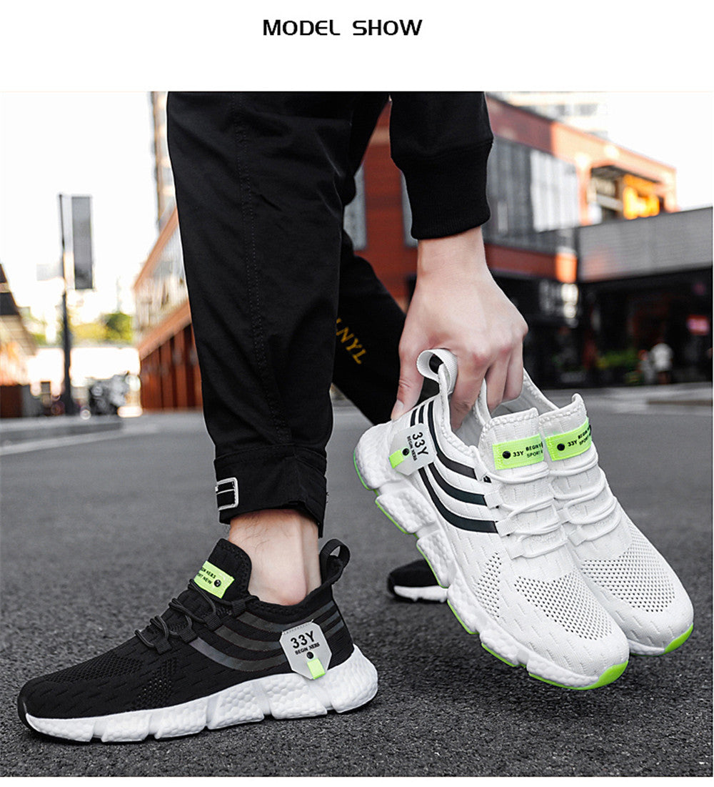 Scarpe Da Ginnastica Traspiranti Unisex Da Corsa Leggere Per Sport Moda Comfort Casual