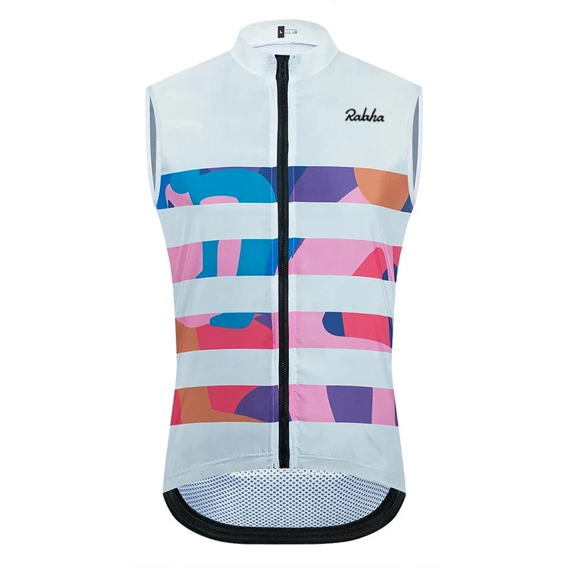 Maglia Ciclismo Uomo Antivento Traspirante Asciugatura Rapida Anti UV Senza Maniche Abbigliamento Bici Estivo Nuovo
