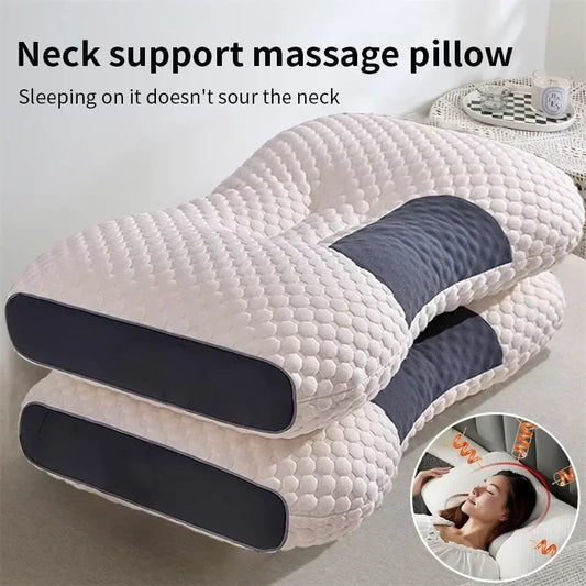 Cuscino Ortopedico In Fibra Di Soia Novità Cuscino Cervicale Per Massaggio Spa E Sonno Confortevole Uso Domestico