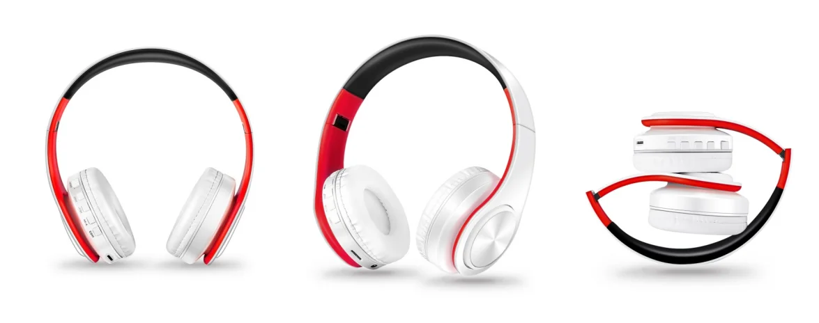 Cuffie Wireless Dorate Bluetooth con Microfono Incorporato Auricolare Stereo Universale per Android e iOS Regalo da Uomo