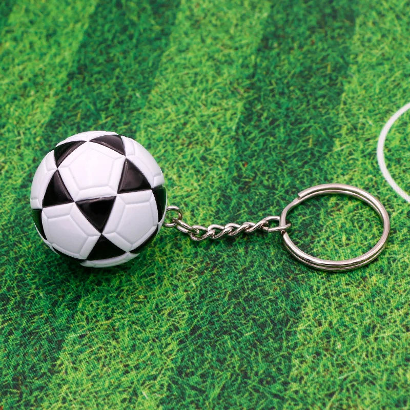 Ciondolo Portachiavi Calcio Souvenir Per Fan Regalo Piccolo Per Attività Scolastiche E Accessori Fai Da Te