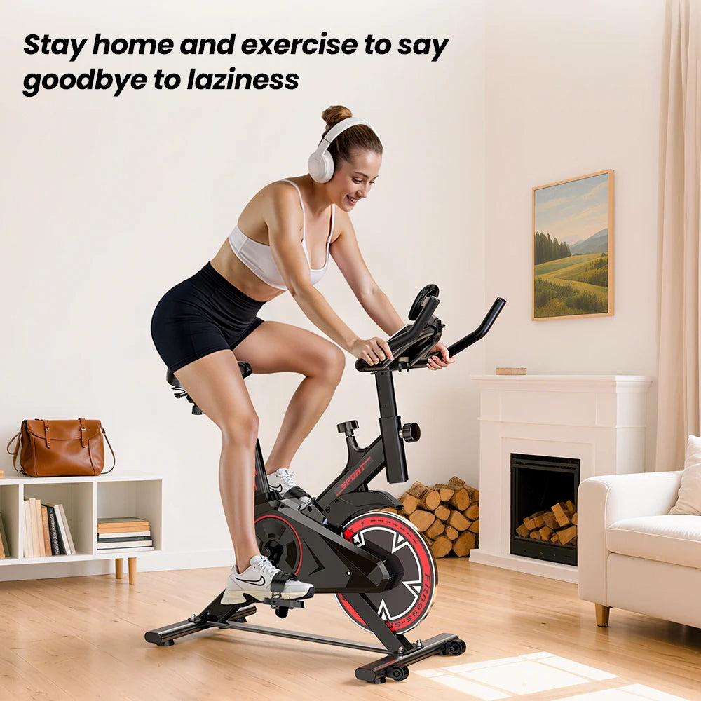Cyclette Formill QK101 10 Kg Frizione QK116C 12 Kg Magnetico Trasmissione a Cinghia Display Cardio Domestico