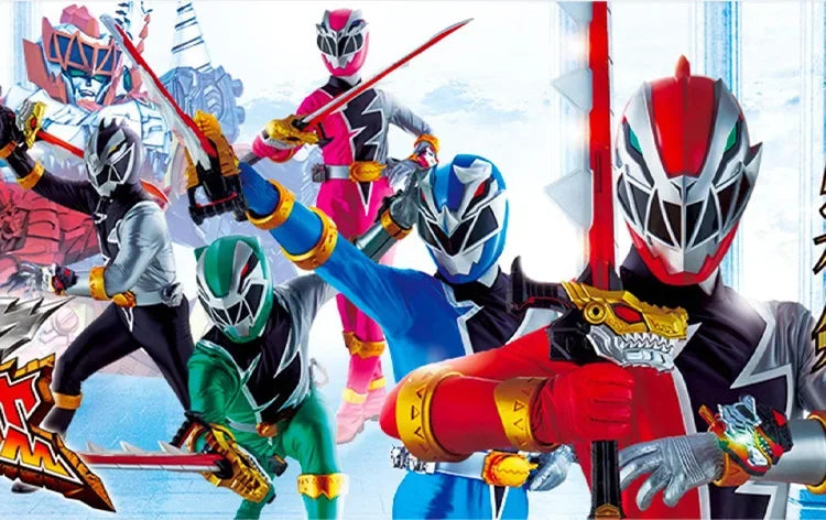 Anime Cosplay Ranger Knight Dragon Team Costume Cosplay Tuta Festa di Halloween Cosplay Vestito di Carnevale di Halloween Regali di Natale