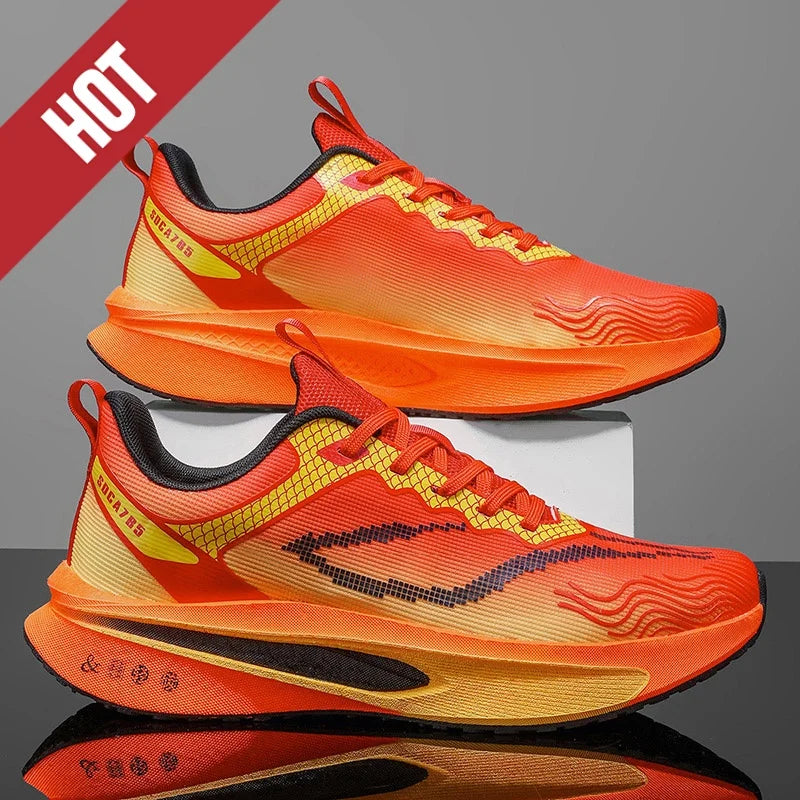 Scarpe Da Corsa Con Piastra In Carbonio Per Maratona Traspiranti Leggere Per Uomo E Donna Comode E Antiscivolo