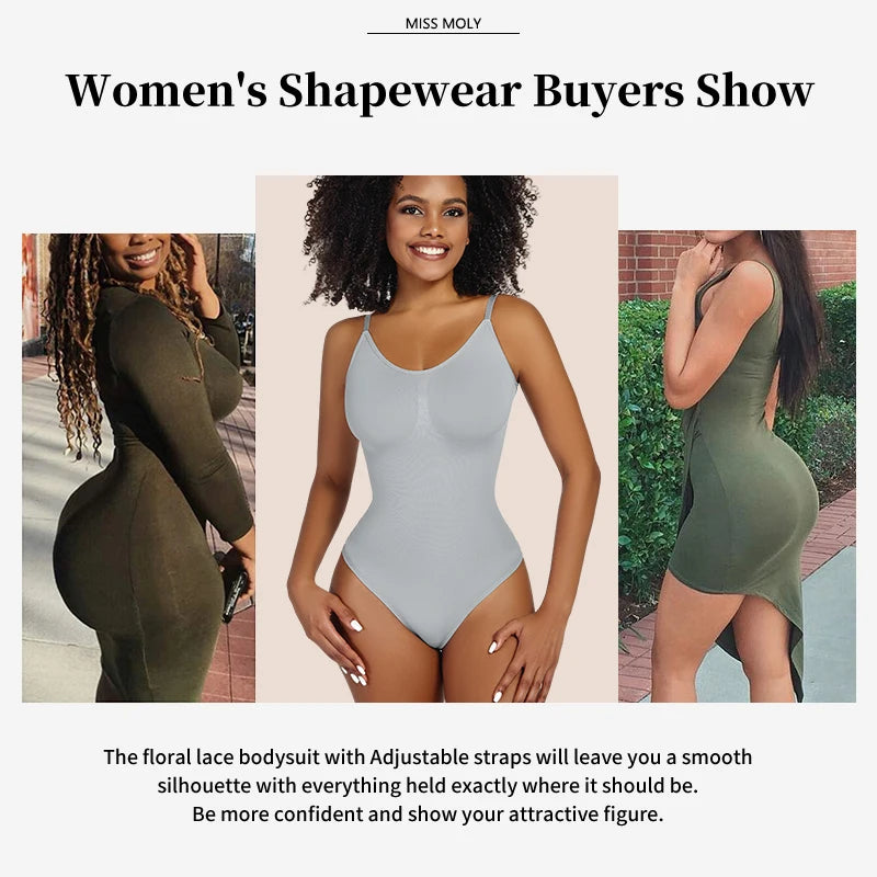 Faja Full Body Shaper Donna Morbido Modellante Perizoma Corpo Scolpisce La Silhouette Dimagrante Del Seno