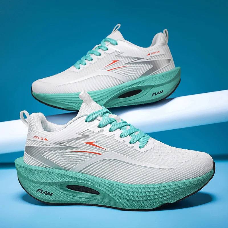 Scarpe Sportive Unisex Con Piastra In Carbonio Ammortizzanti Per Camminata Corsa Maratona Atletica Uomo Donna