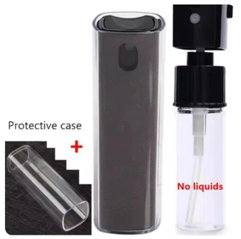 Detergente 2 In 1 Per Schermo Del Telefono Spray Portatile Con Panni In Microfibra Per Pulizia Touch Screen E Vetro