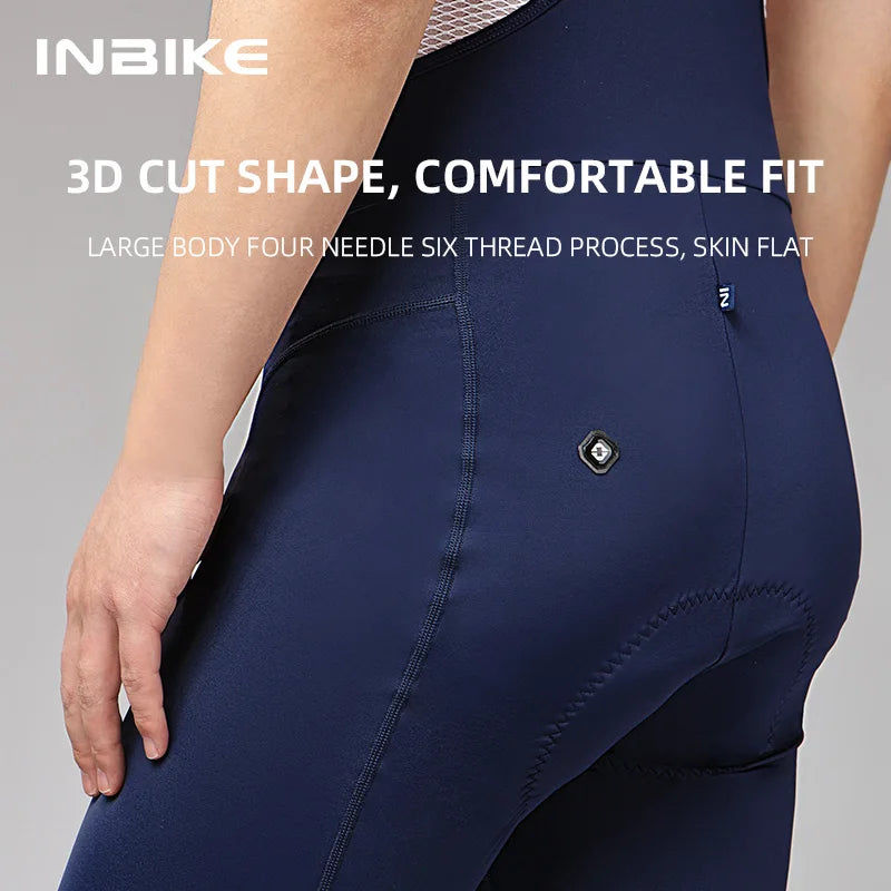 Pantaloncini Con Bretelle Da Ciclismo MTB Uomo Professionali Per Bici Da Montagna E Strada Abbigliamento Ciclismo