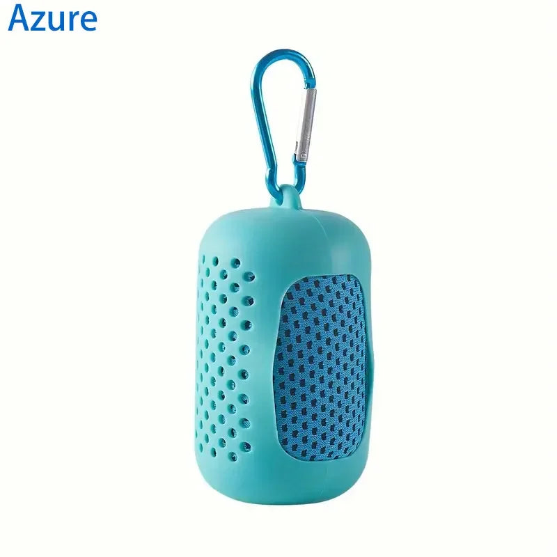 Asciugamano Microfibra Rinfrescante Per Sport All'Aperto Allenamento Leggero Trekking E Campeggio Asciugatura Veloce