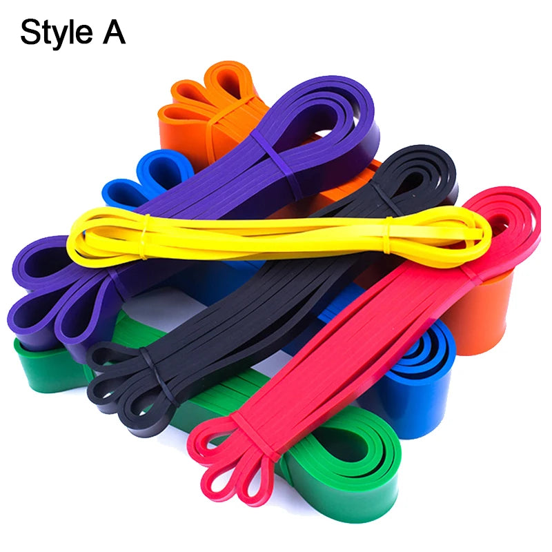 Due Fasce di Resistenza per Allenamento a Casa Unisex Elastiche Potenziano Forza Resistenza e Powerlifting Mobilità
