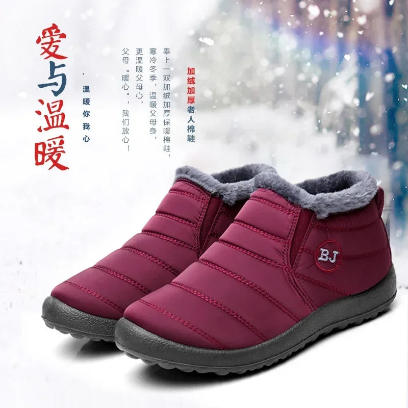 Stivali Da Uomo Impermeabili Invernali Da Neve Outdoor Per Trekking Calzature Da Lavoro