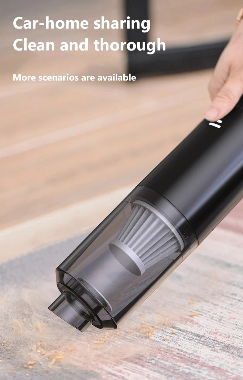 Aspirapolvere Portatile Senza Fili 2 In 1 Potente E Intelligente Per Auto E Casa Pulizia Domestica Versatile