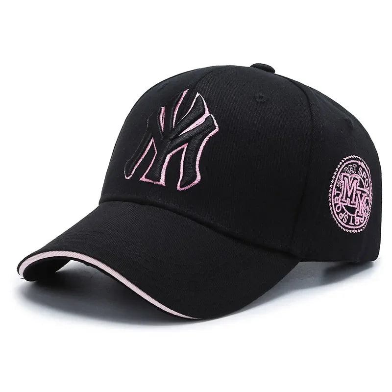 Berretto Da Baseball Unisex Ricamo Lettera Cappello Hip Hop Regolabile Esterno Protezione Solare Primavera Autunno