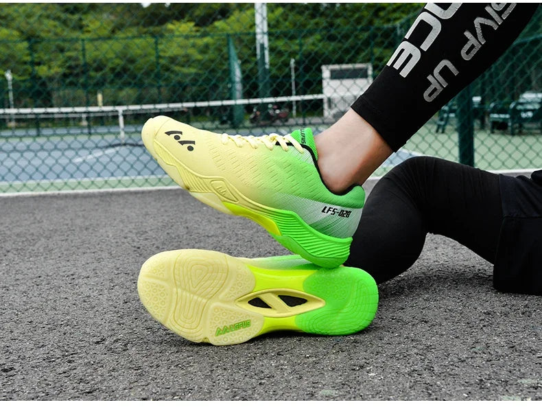 Scarpe Da Badminton Uomo Resistenti Traspiranti Esterno Interni Grandi Dimensioni Pallavolo Professionali Originali Ragazzi