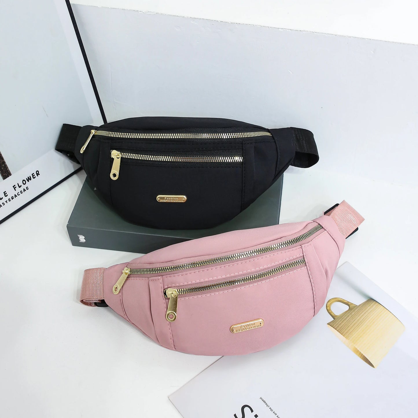 Marsupio Sportivo Da Donna Multistrato In Nylon Per Attività All Aperto Borsa A Tracolla Da Petto Per Telefono