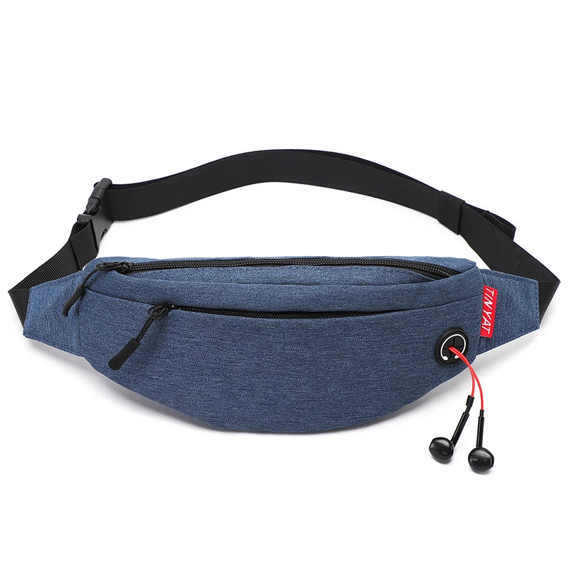 Marsupio Da Uomo Borsa Da Viaggio Cintura Per Telefono Grande Casual Fanny Banana Bag Tasche Sui Fianchi