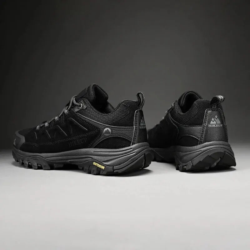 Scarpe Da Trekking Da Uomo In Pelle Hikeup Traspiranti Scarpe Da Ginnastica Da Trekking Turistiche Per Trail E Montagna