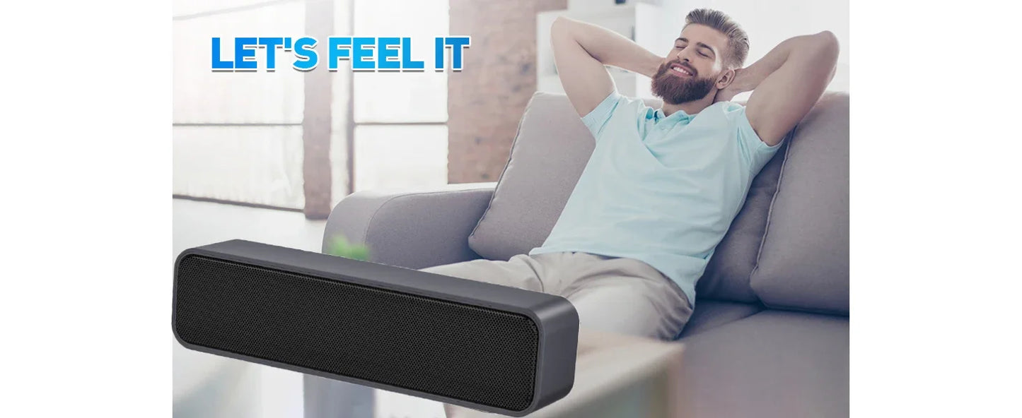 Mini Altoparlanti Plug And Play Alimentati Via USB Soundbar Da Scrivania Cablati Per TV Desktop Laptop Computer