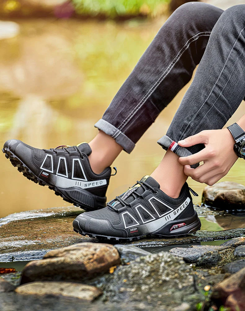 Scarpe Da Trekking Impermeabili Da Uomo Per Esterno Campeggio Scarpe Da Ginnastica Per Montagna Arrampicata